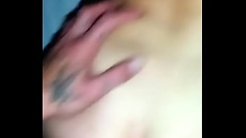 hot gorgeus 18 got orgasm on tattoo boyf cock