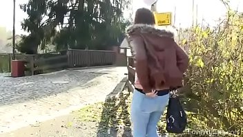 Beautiful GF Bursting To Pee On A Date, She Pees Herself In Front of Her BF