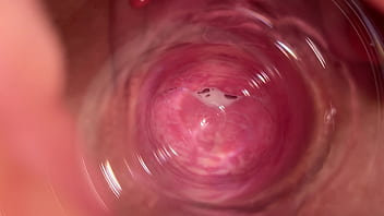 Camera deep inside Mia'_s vagina