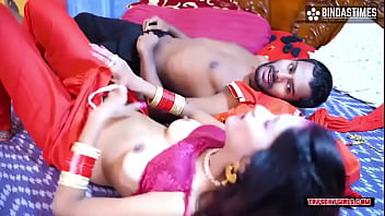 Newly Married Sudipa Hardcore Honeymoon real sex and creampie ( Hindi Audio )