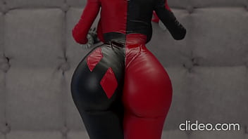 Harley shakes her thick ass