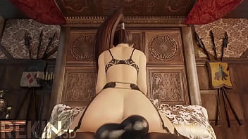 3D Hentai of Asian Videogame Characters Getting Railed