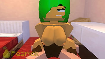 Minecraft Girl Rides You In Bed