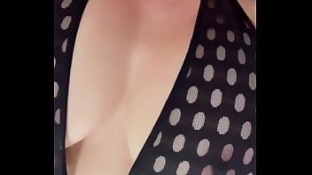 Playing with my sexy tits