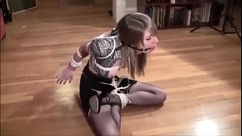 Ann 19 tied up by her angry stepdad