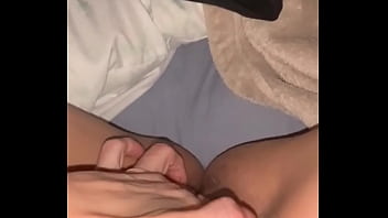 Slutty MILF fisting and finger hairy pussy