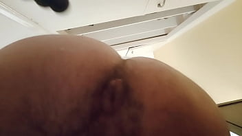 Fucking my tushy on camera for a while before get caught