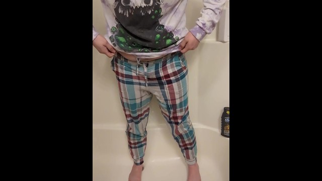 Pathetic Trans Girl Pee's Pants Before Atomic Wedgie