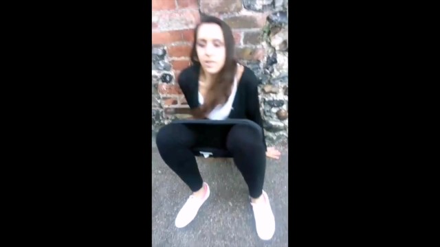 Public Urination - My 1st Time Peeing In The Alleyway