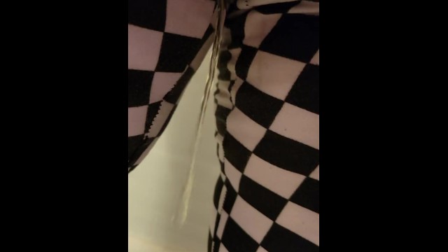 Pet pees her pants for Owners Amusement.