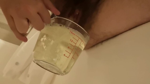 Bladder measurement pissing