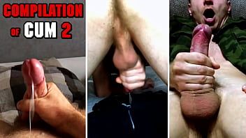 Personal compilation of my CUM - 2 / Intense orgasms, Male Moans, Convulsions