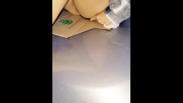CAUGHT! Soccer mom gets an idea to Pee on top of her Jeep
